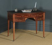 Regency Style Mahogany & Leather Ladies Desk