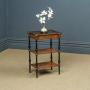 Victorian Aesthetic Walnut & Ebony Whatnot 
