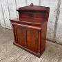 Victorian Mahogany Chiffonier Sideboard Cupboard