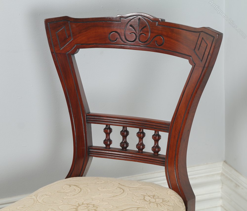 Victorian Set Of 10 Mahogany Dining Chairs Antiques Atlas