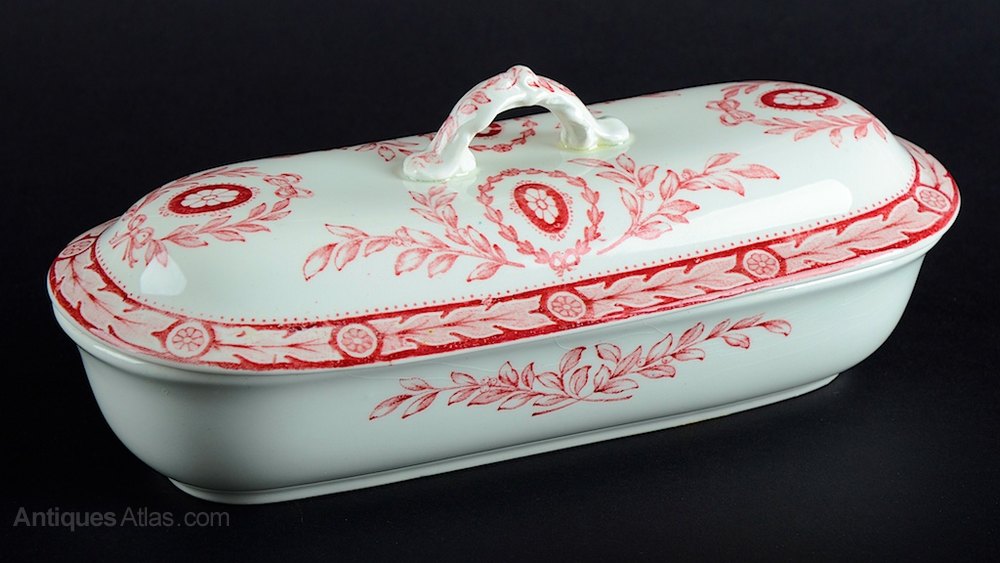 Antiques Atlas - Edwardian F Winkle And Co Ltd England Porcelain Razor Box
