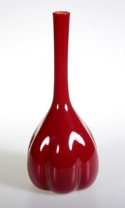 Swedish Glasbruk Glass Vase