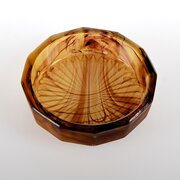 Vintage C1930s Davidsons Glass Trinket Dish