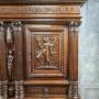 carved  cupboard