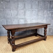 A 17th Century Refectory Table. 