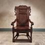 A 17th Century Wainscot Chair.