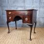 A George III side table. 
