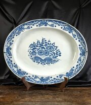 A Large 18th Century Meat Plate.