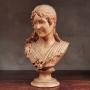 A Large 19th Century Alabaster Bust.