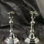 candlesticks  silver plate