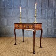A Superb 18th Century Marquetry Center Table.