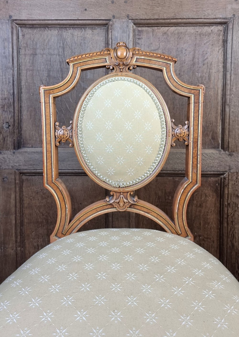 A High Quality Set Of Four Walnut Salon Chairs. as964a380 Antiques Atlas