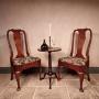 A Pair Of 18th Century Walnut Chairs.