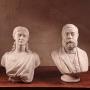 A Pair Of 19th Century Marble Busts.