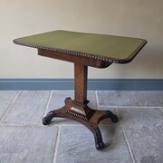 A Rosewood Card Table Attributed To Gillows.
