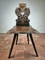 An 18th Century Folk Art Chair.