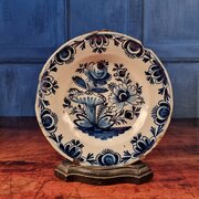 An 18th Century Delft Plate.