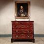 An Early 18th Century Walnut Chest Of Drawers. 